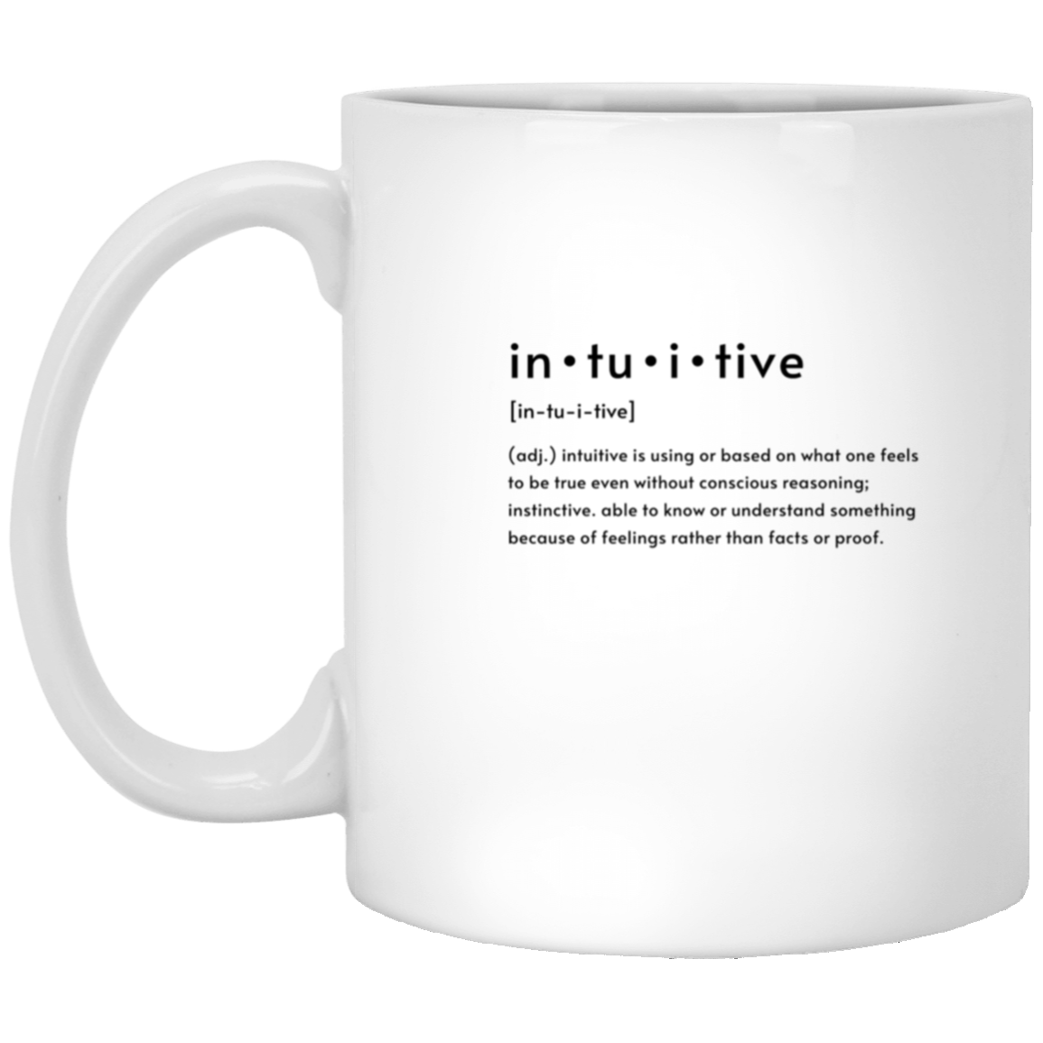 intuitive White Mug